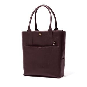 Dagne Dover Charlie Tote in Oxblood